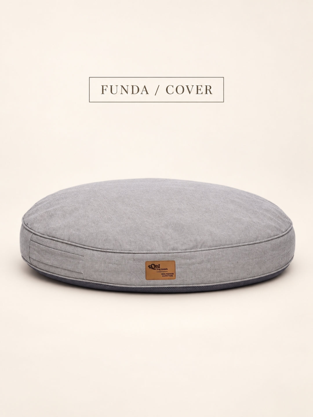 Funda camas redondas para perros