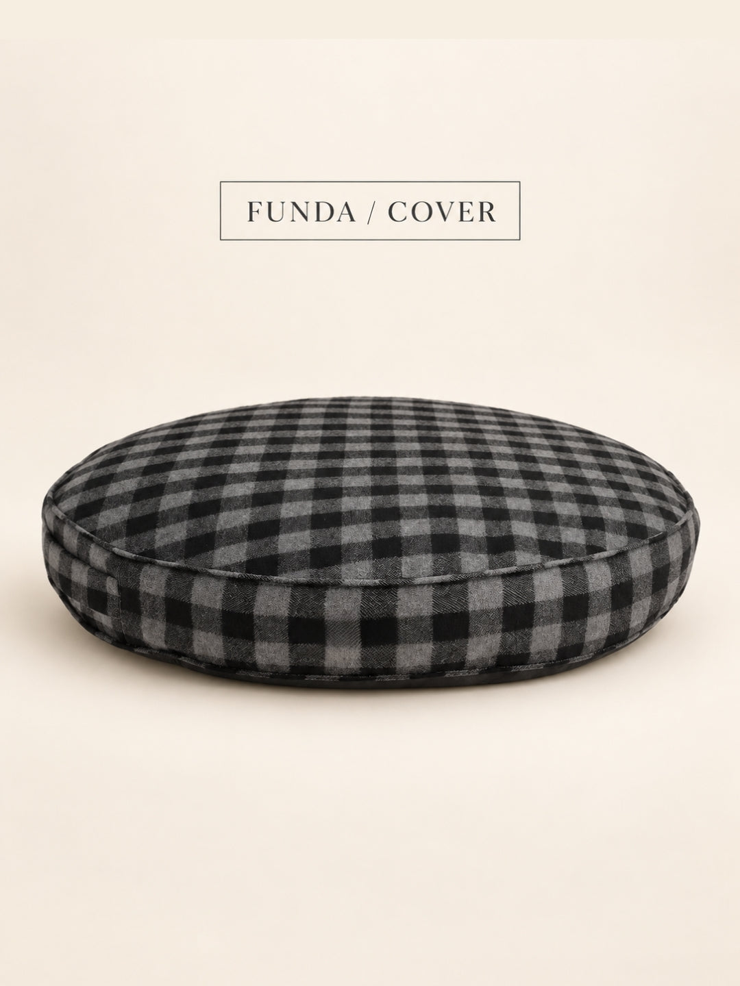 Funda camas redondas para perros
