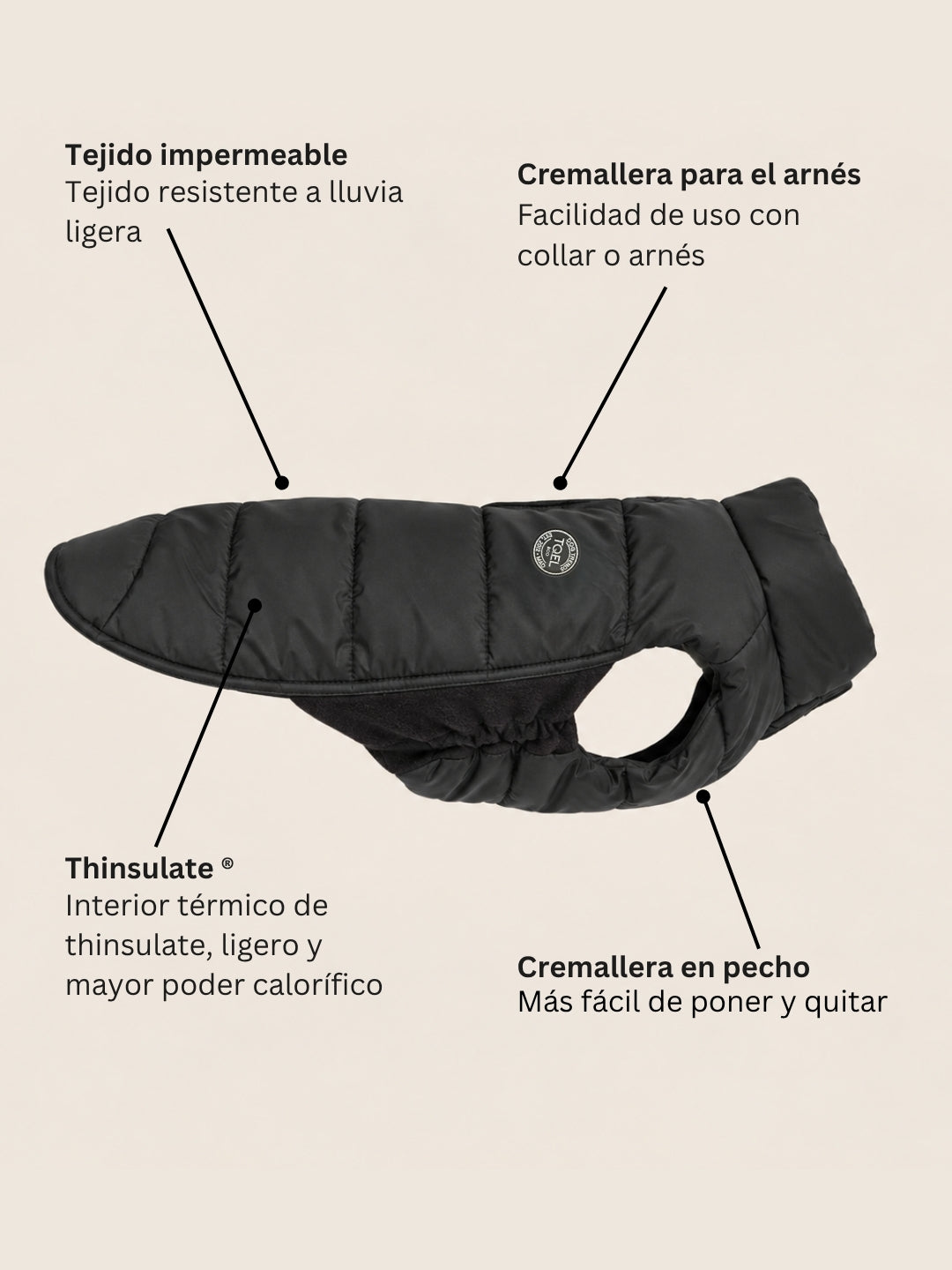 Plumas Artic Black