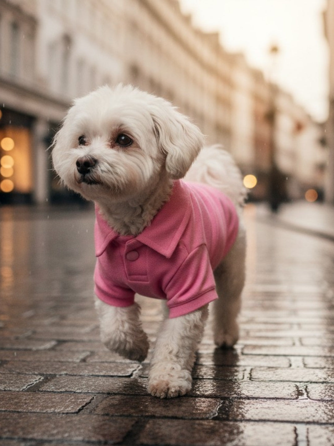 Polo Clássico Rosa