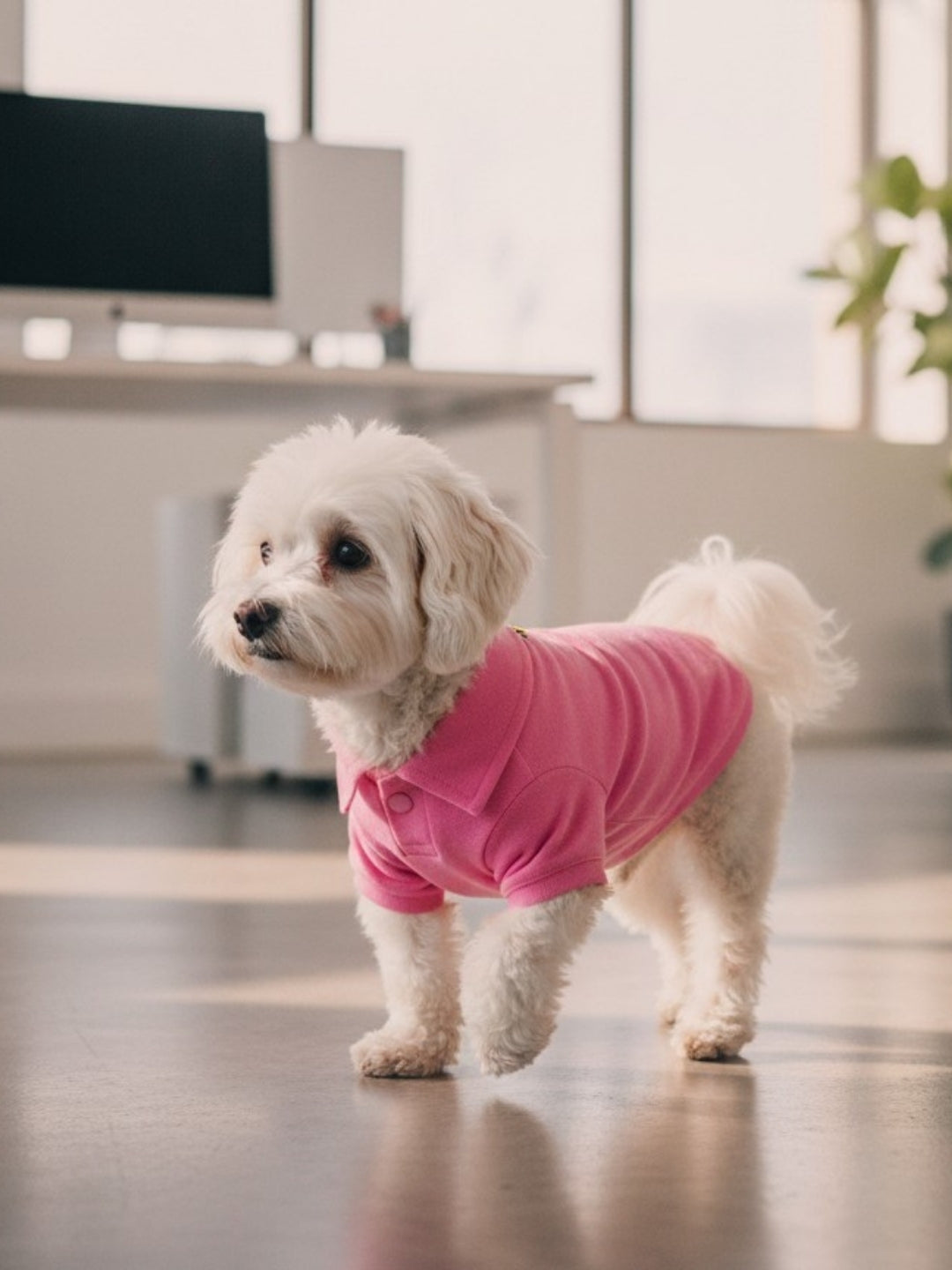 Polo Clássico Rosa