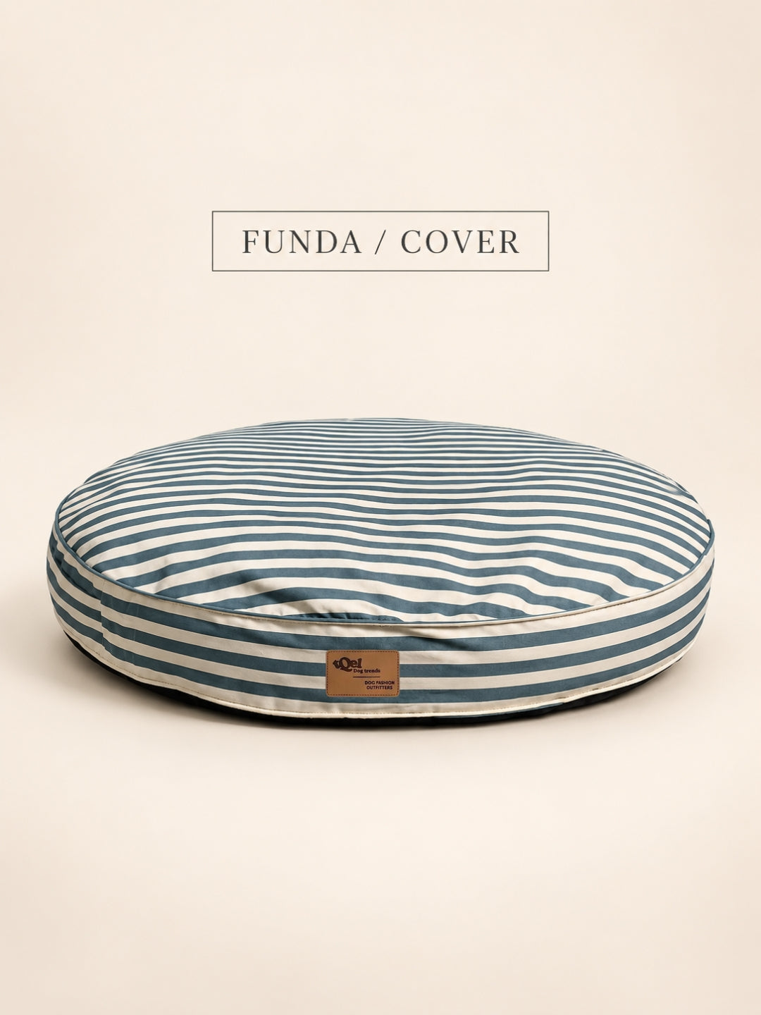 Funda camas redondas para perros