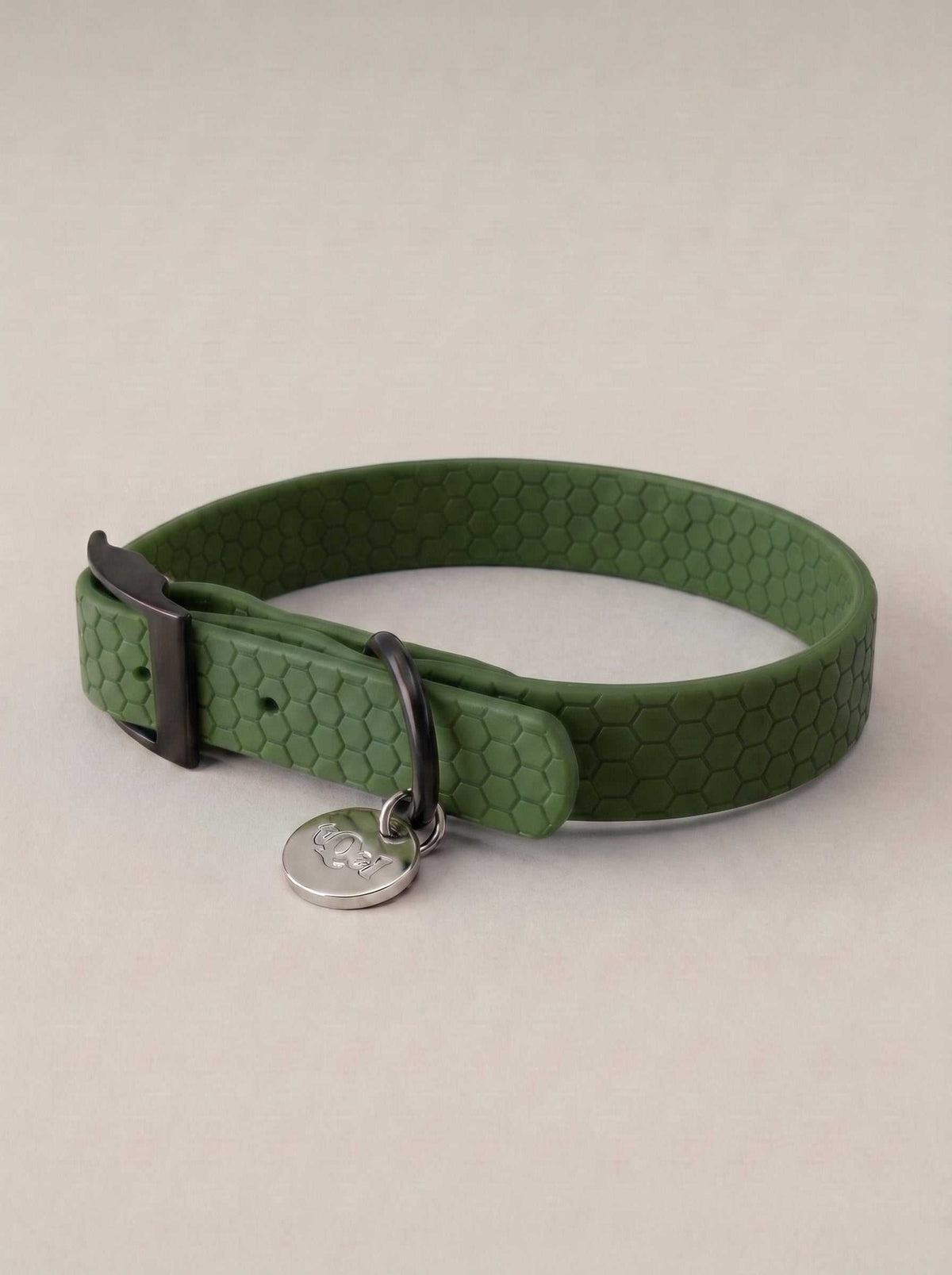 Collar para perros impermeable Olive
