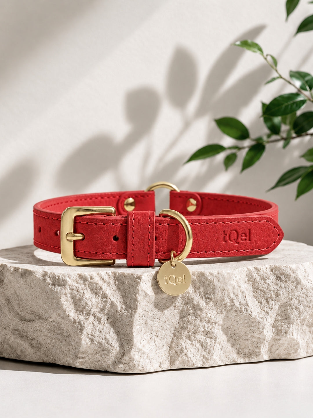 collar para perro en nobuck