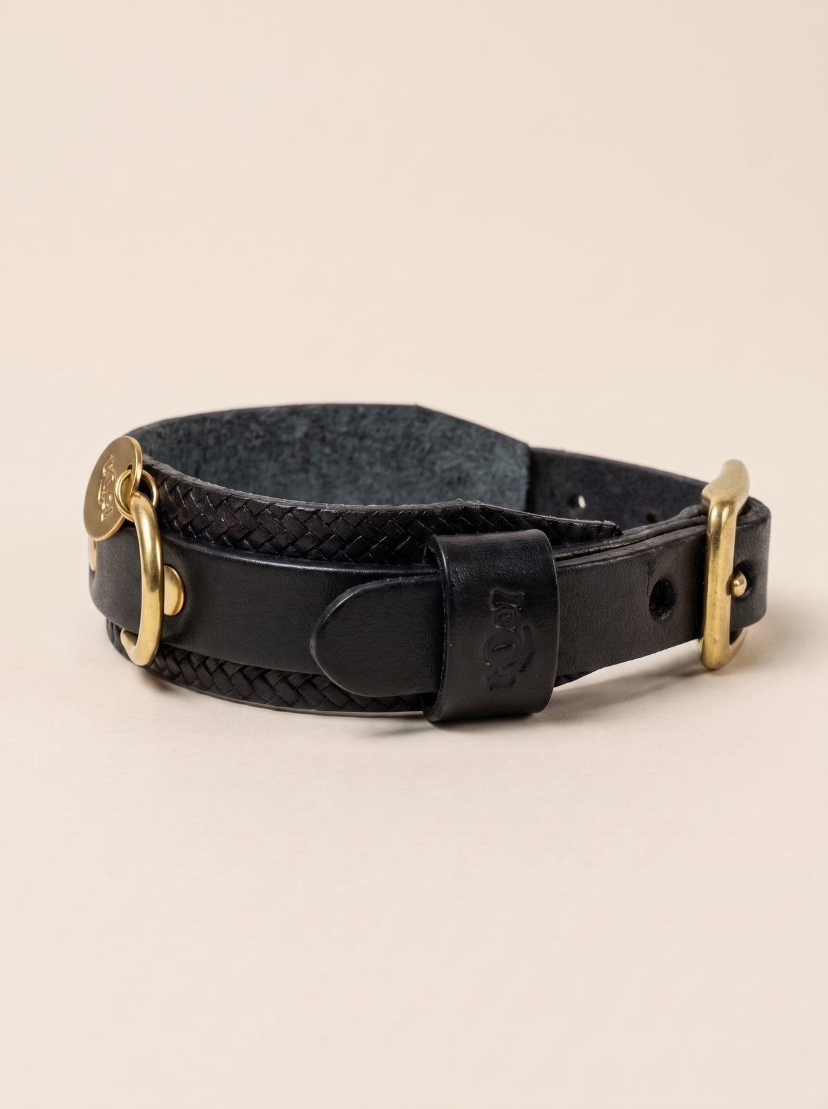Collar para perros en blanco