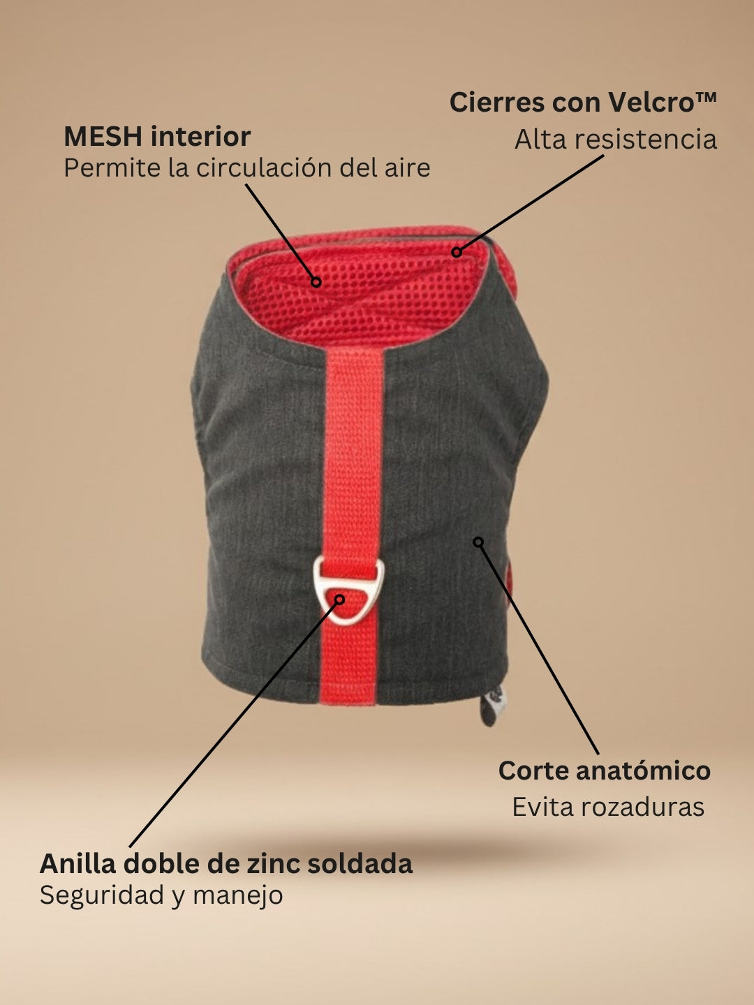 arnés de verano para perros